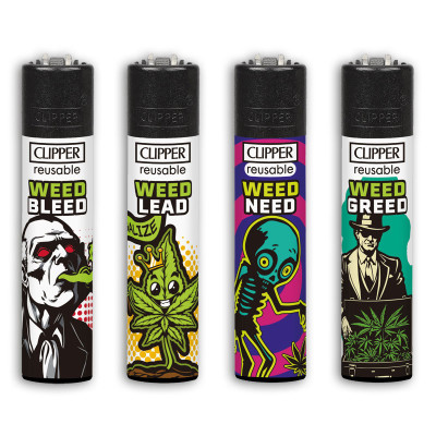 CLIPPER LARGE WEED RHYME BW LB